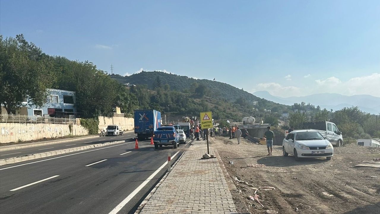 Osmaniye'de Vincin Altında Kalan İşçi Ağır Yaralandı