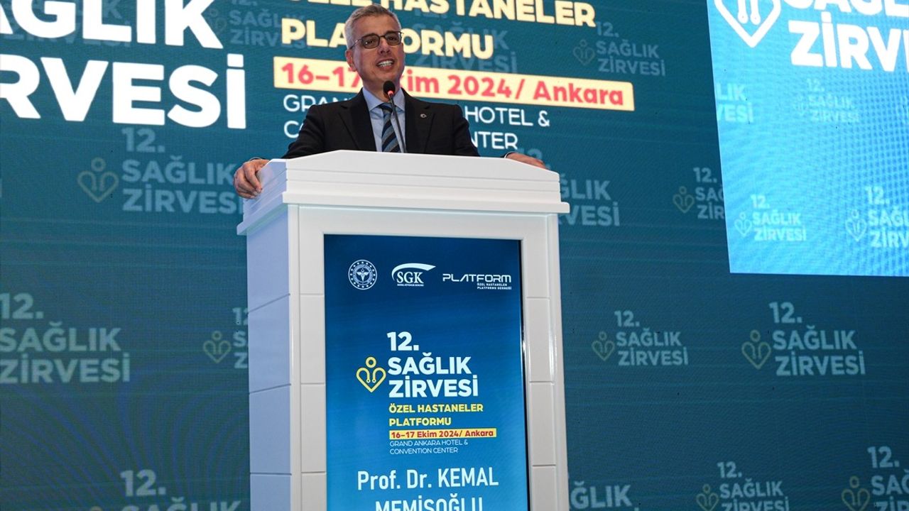 Sağlık Bakanı Kemal Memişoğlu'ndan 12. Sağlık Zirvesi'nde Kritik Açıklamalar