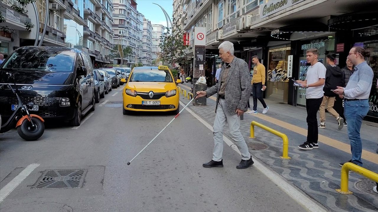 Samsun'da Beyaz Baston Farkındalık Etkinliği Yapıldı