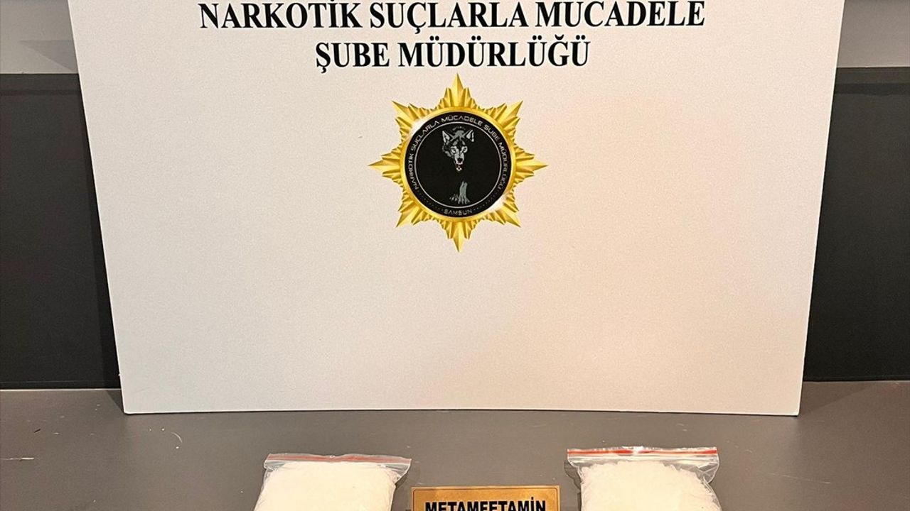 Samsun'da Narkotik Köpeği 'Çakır' ile Uyuşturucu Operasyonu