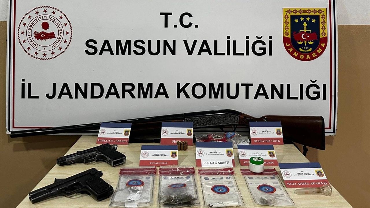 Samsun'da Uyuşturucu Operasyonu: İki Şüpheli Gözaltında