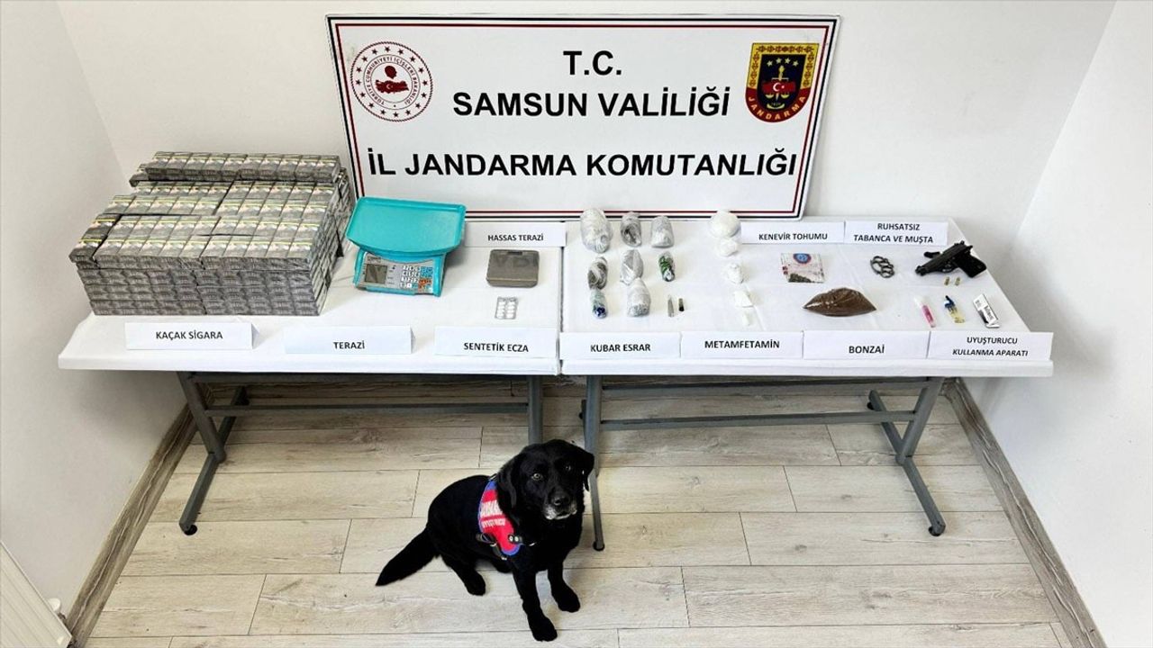 Samsun'da Uyuşturucu Operasyonu: 'Tahra' ile Yakalandılar