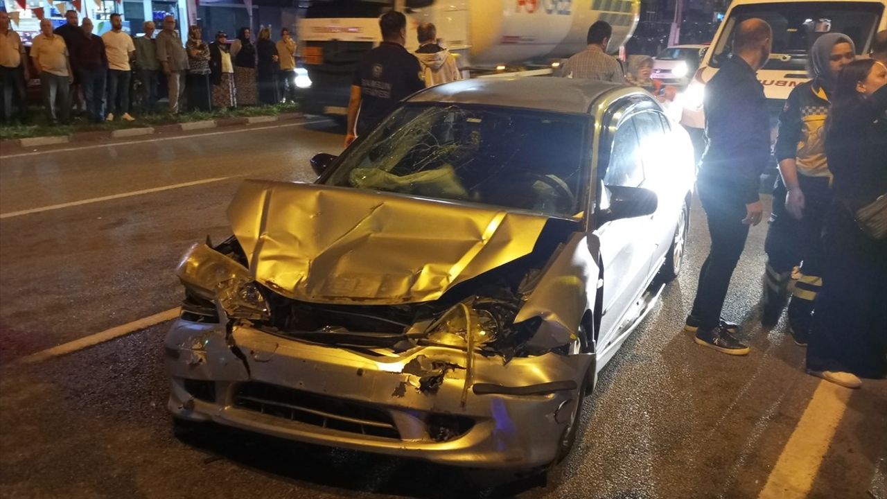 Samsun'da Zincirleme Trafik Kazası: 13 Yaralı