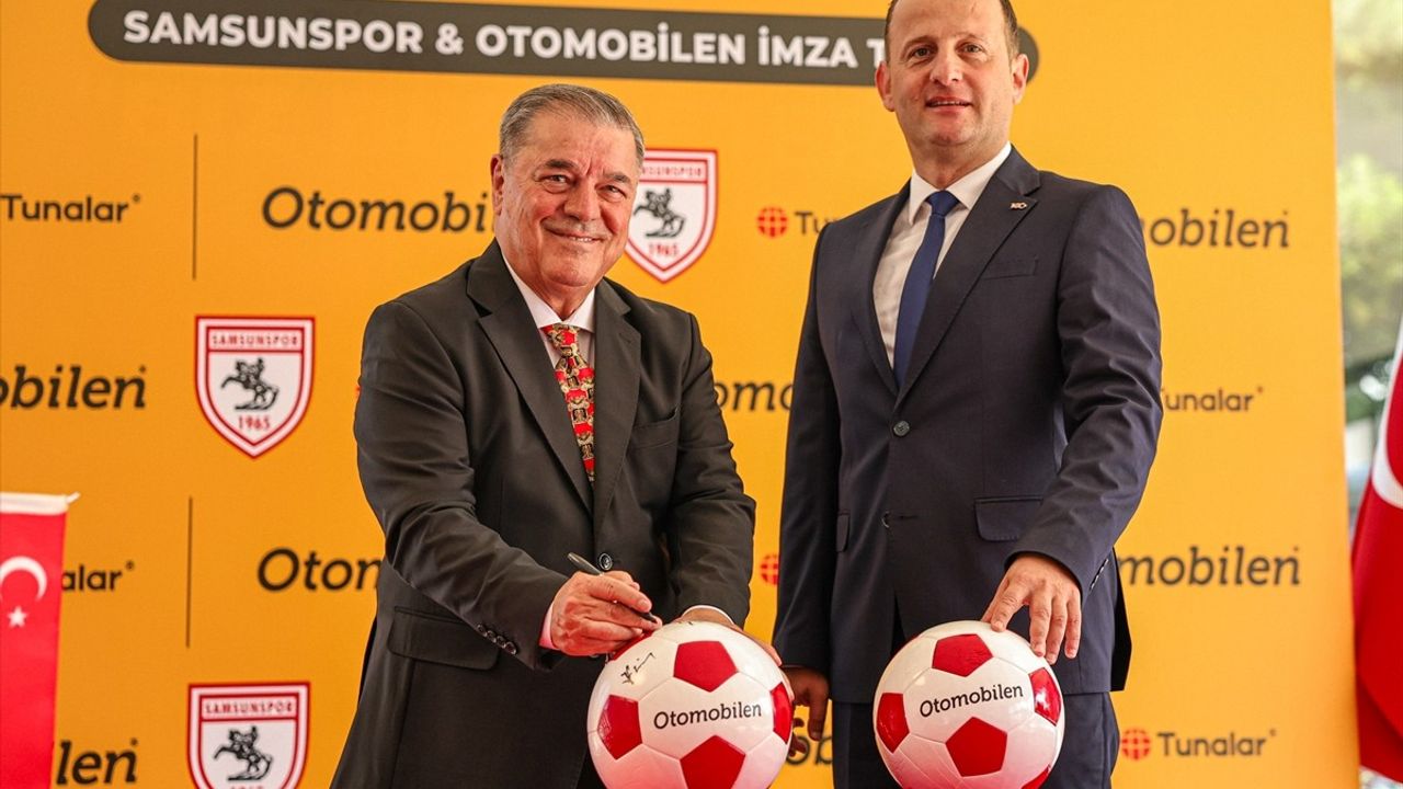 Samsunspor ve Otomobilen'den Önemli Sponsorluk Anlaşması