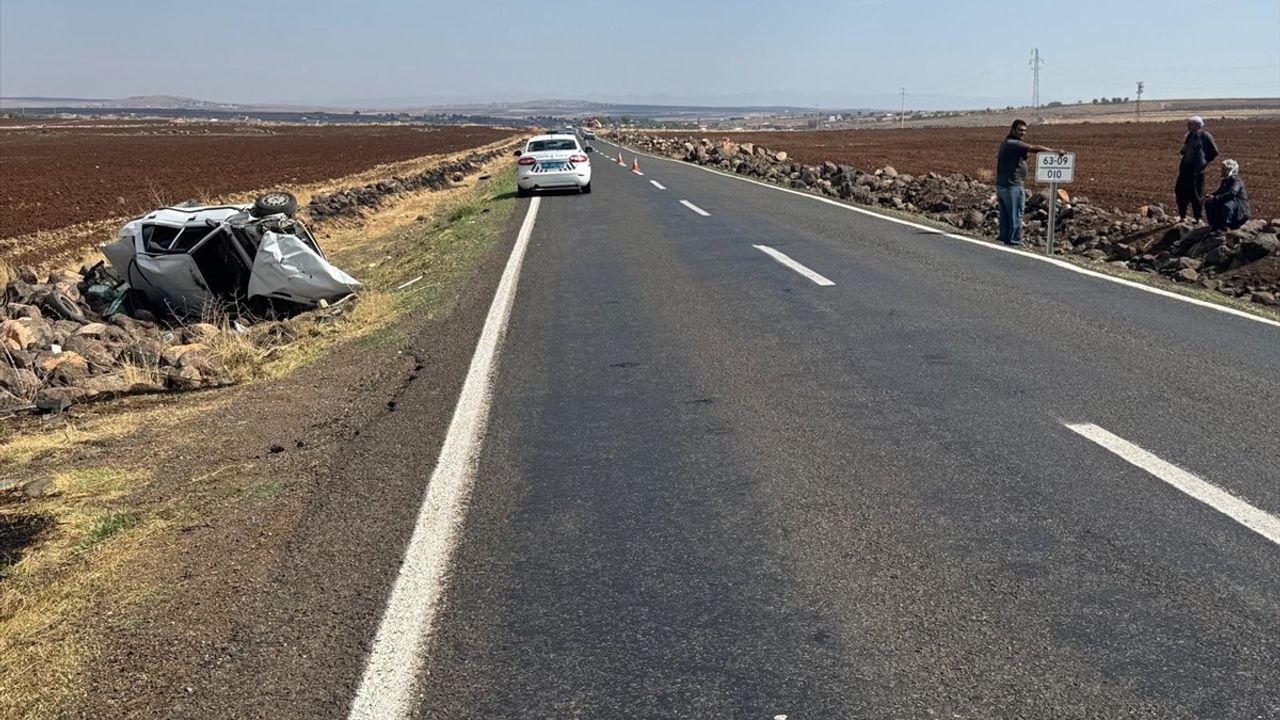 Şanlıurfa'da Otomobil Devrildi: 5 Yaralı