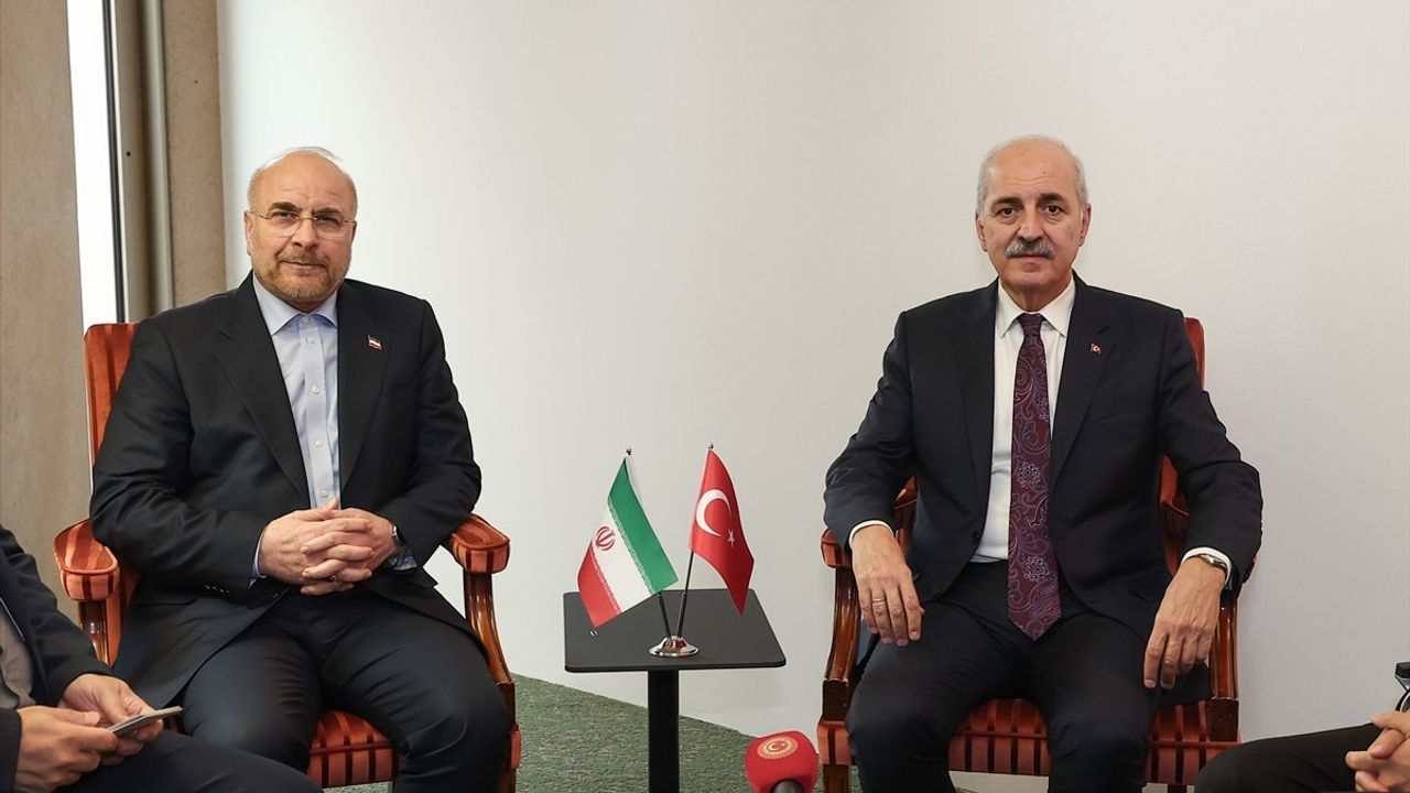 TBMM Başkanı Kurtulmuş, İranlı Mevkidaşı Galibaf ile Önemli Görüşme Yaptı