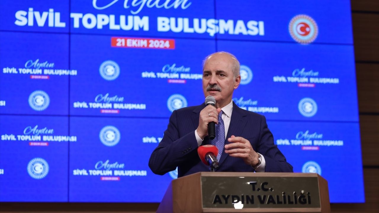 TBMM Başkanı Kurtulmuş'un Aydın'da STK Temsilcileriyle Görüşmesi