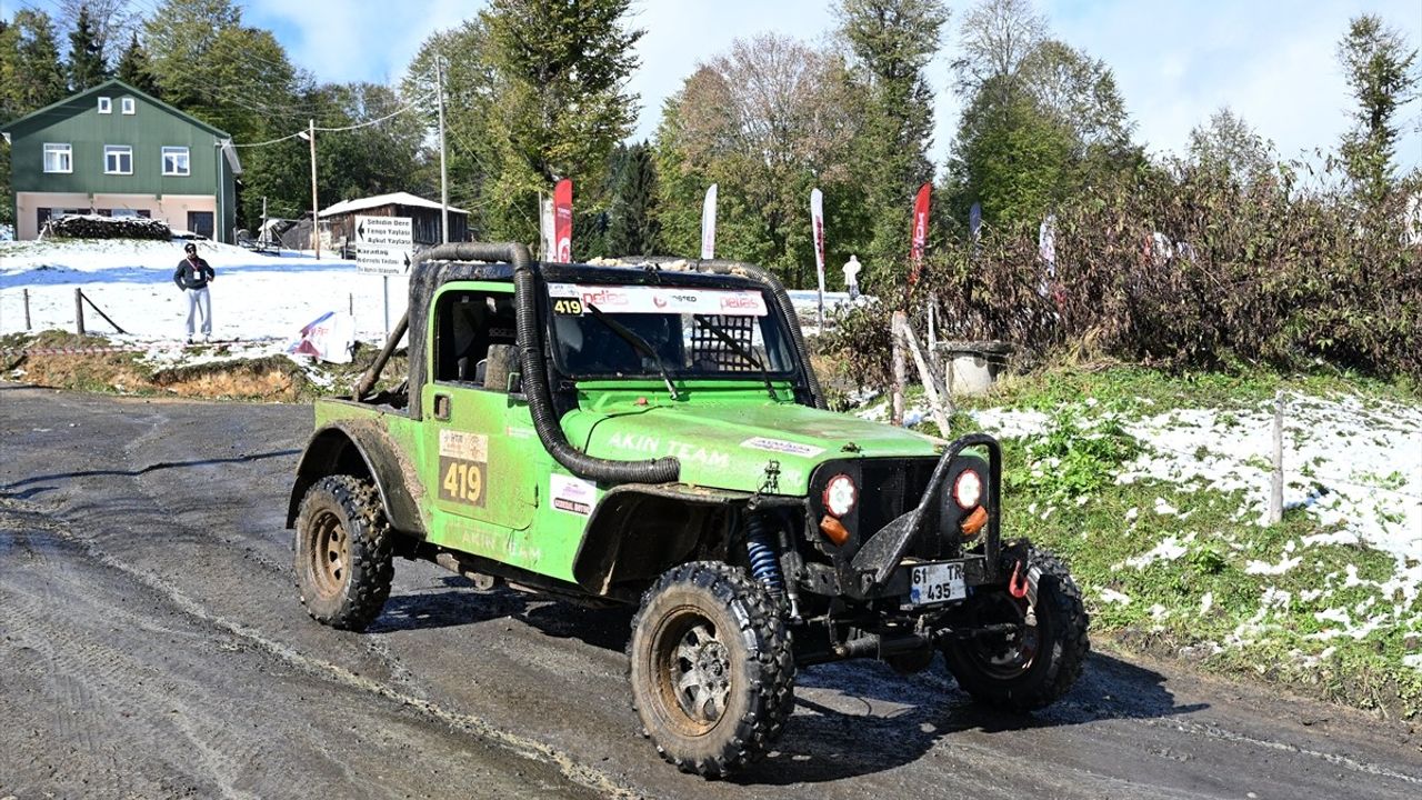 Trabzon'da Off-Road Şampiyonası Coşkusu