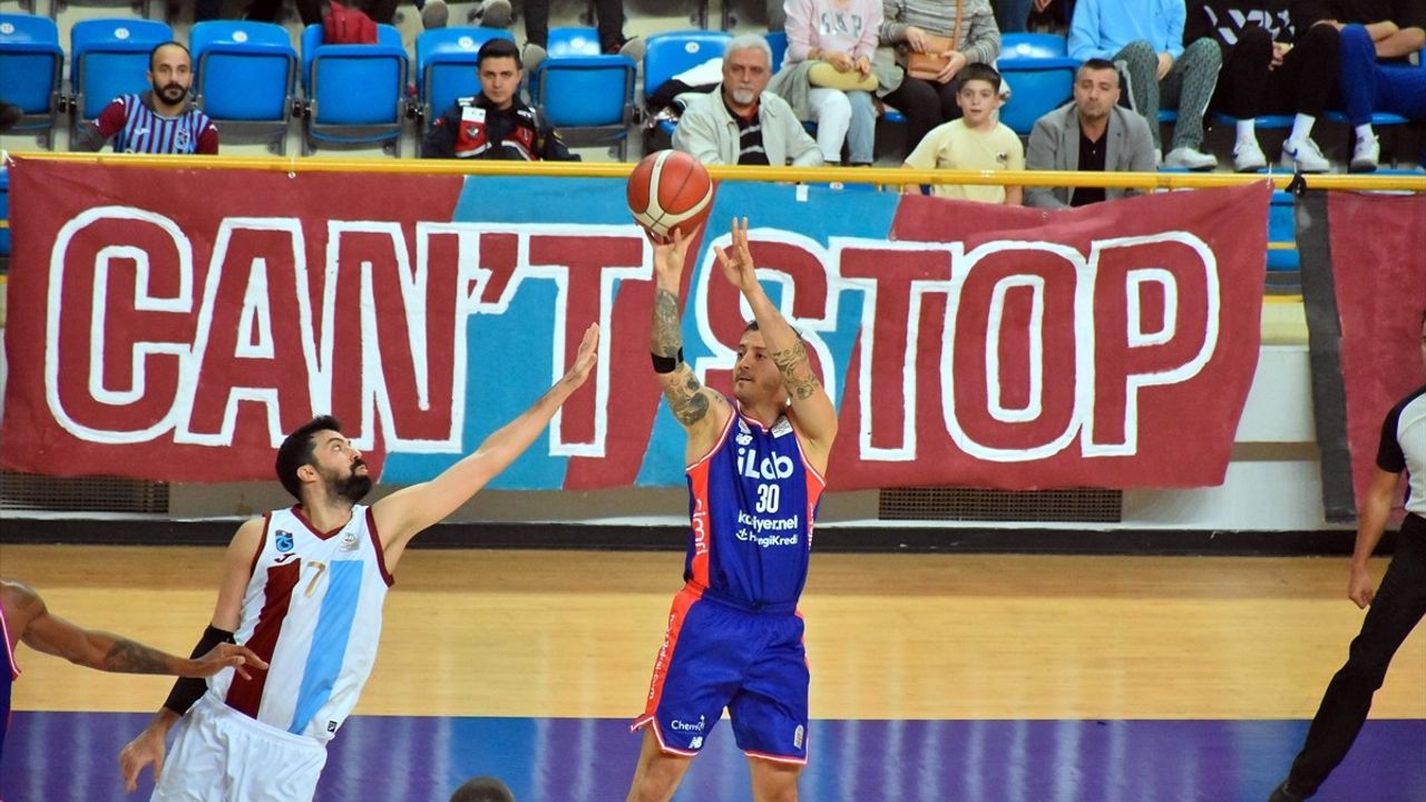 Trabzonspor, iLab Basketbol'u 89-77 ile Geçti