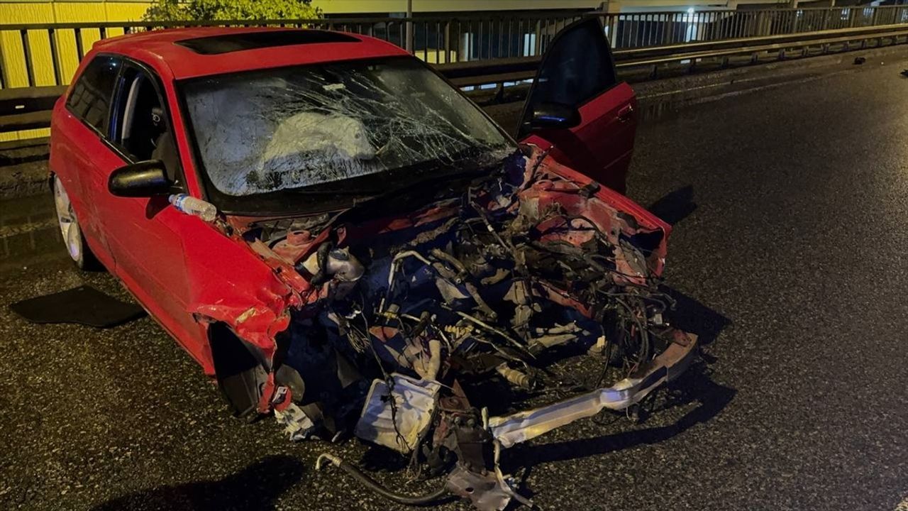 Üsküdar'da Trafik Kazası: Bir Kişi Yaralandı