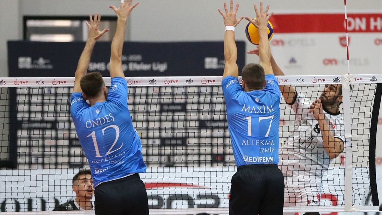 Voleybolda Heyecan Dolu Bir Maç: ON Hotels Alanya Belediyespor Galip Geldi