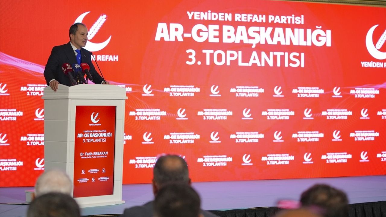 Yeniden Refah Partisi'nden Teknolojik Üstünlük Vurgusu