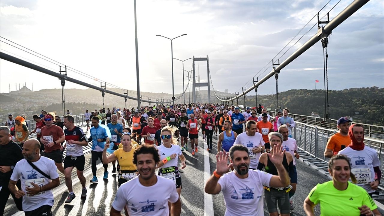 46. İstanbul Maratonu Start Aldı