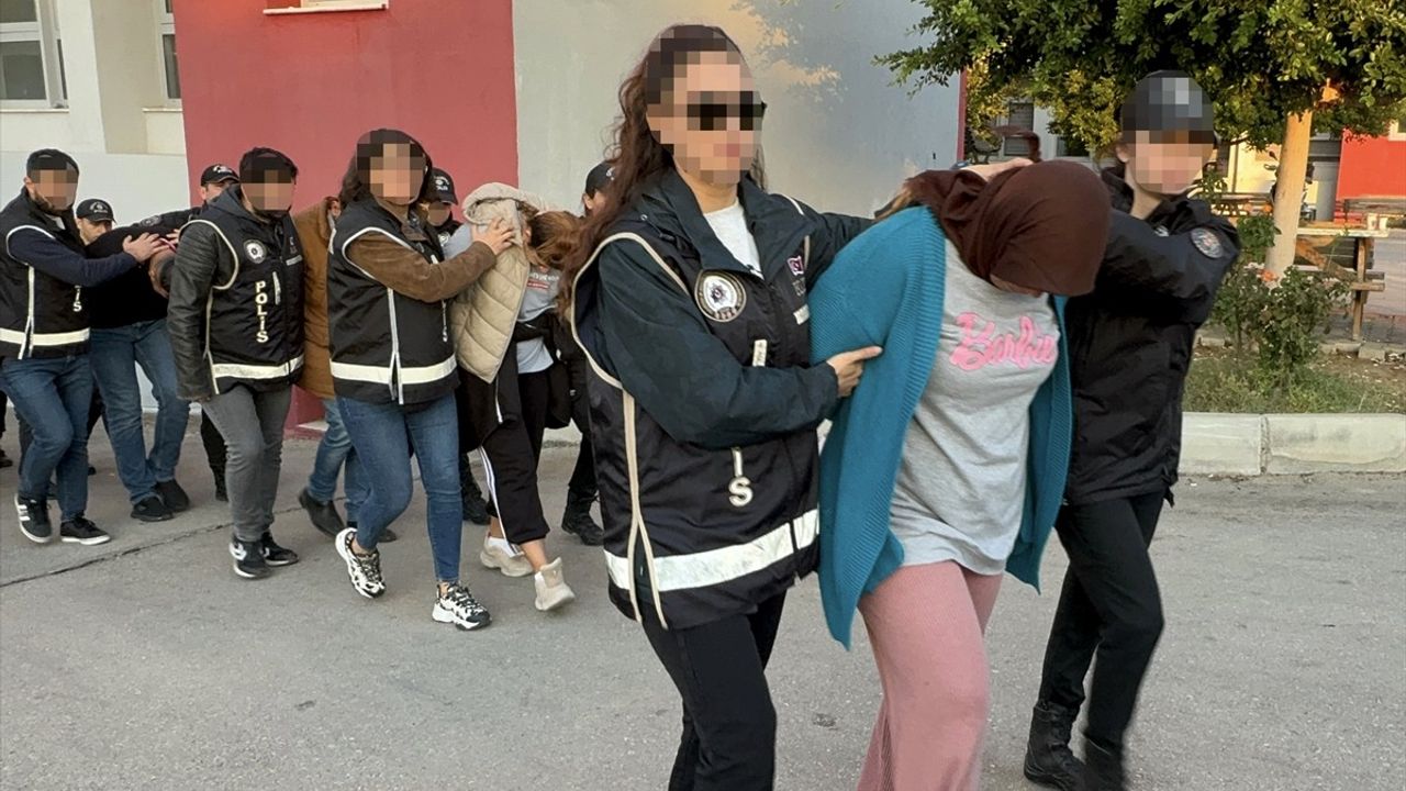 Adana'da Kuyu-37 Operasyonunda 282 Zanlı Adliyeye Sevk Edildi