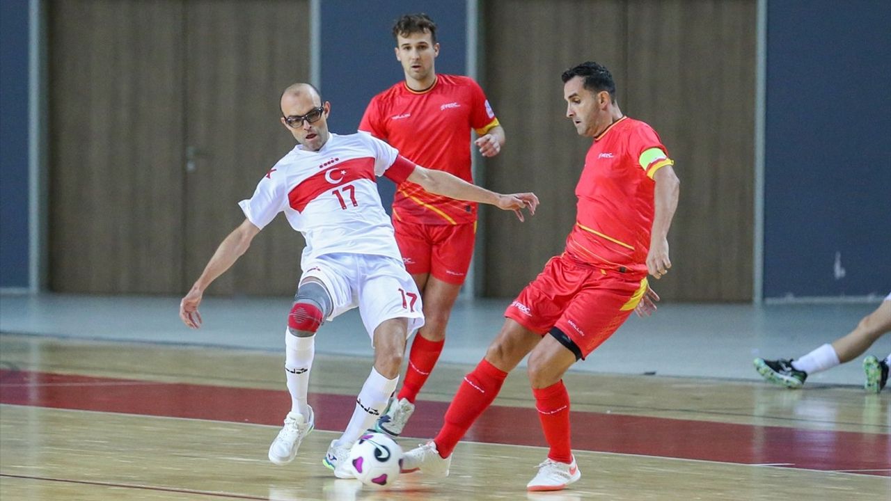 Antalya'da IBSA Avrupa Futsal Şampiyonası Başladı