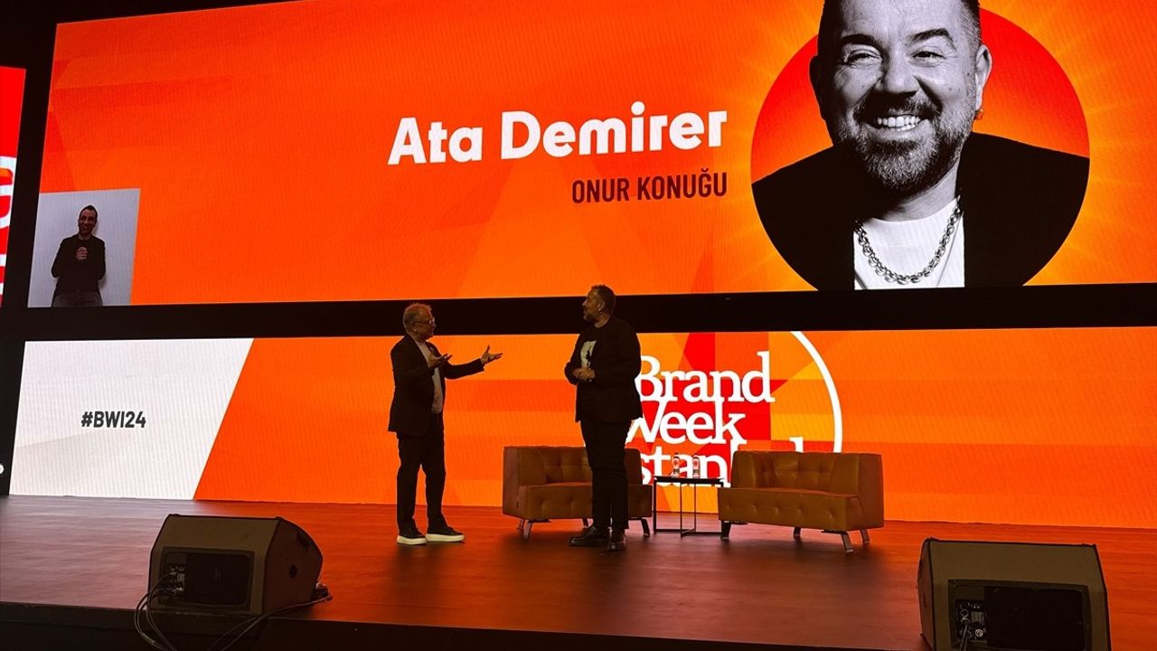 Ata Demirer, Brand Week İstanbul'un Onur Konuğu Oldu