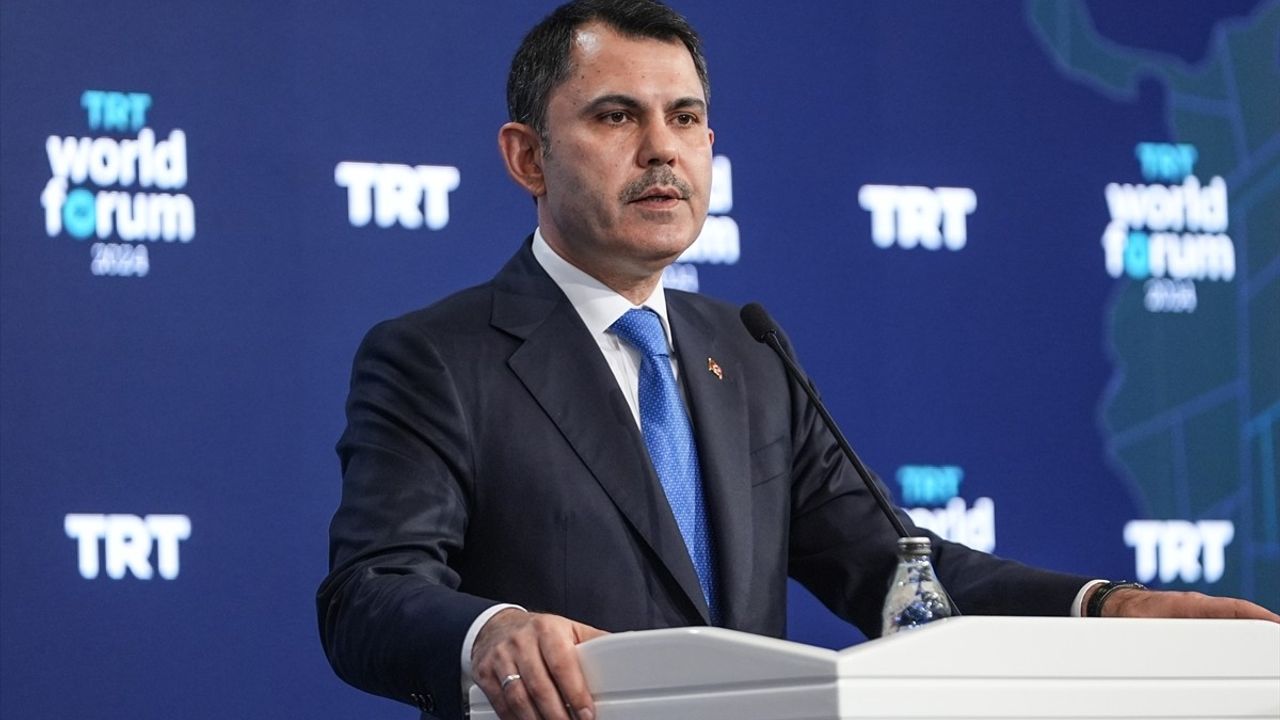 Bakan Kurum, TRT World Forum 2024'te İklim Krizi ve Doğa ile İnsan İlişkisini Vurguladı