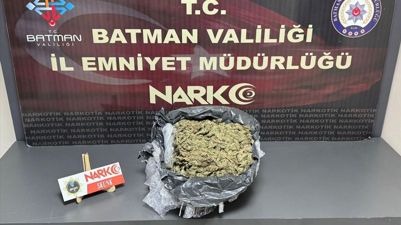 Batman'da Sentetik Uyuşturucu Operasyonu