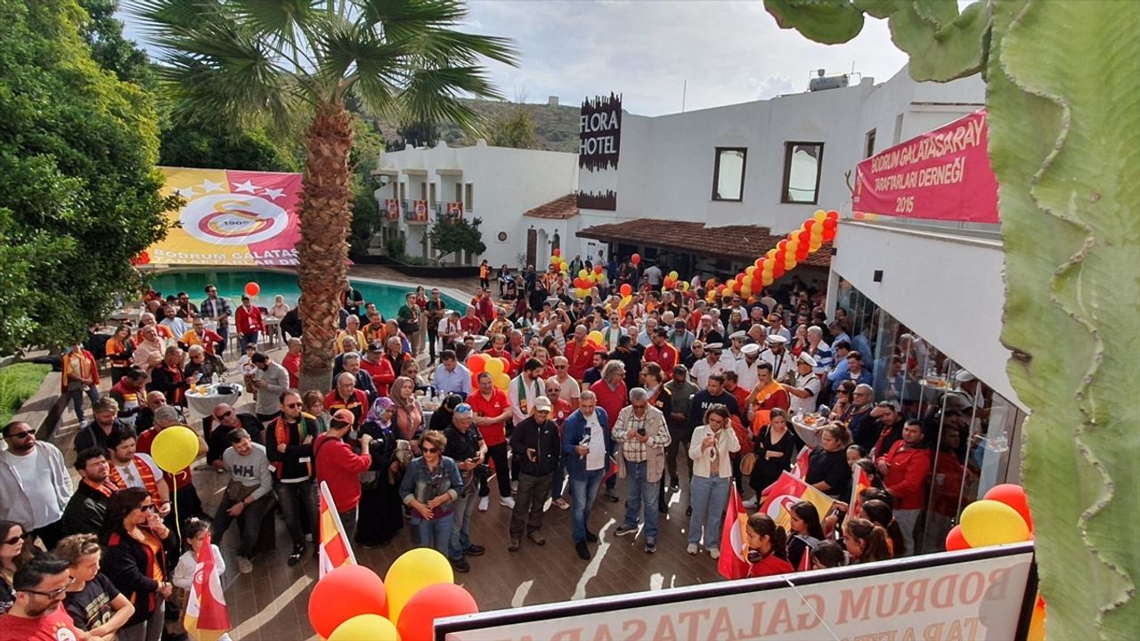 Bodrum'da Galatasaray Taraftarları Derneği Lokali Törenle Açıldı