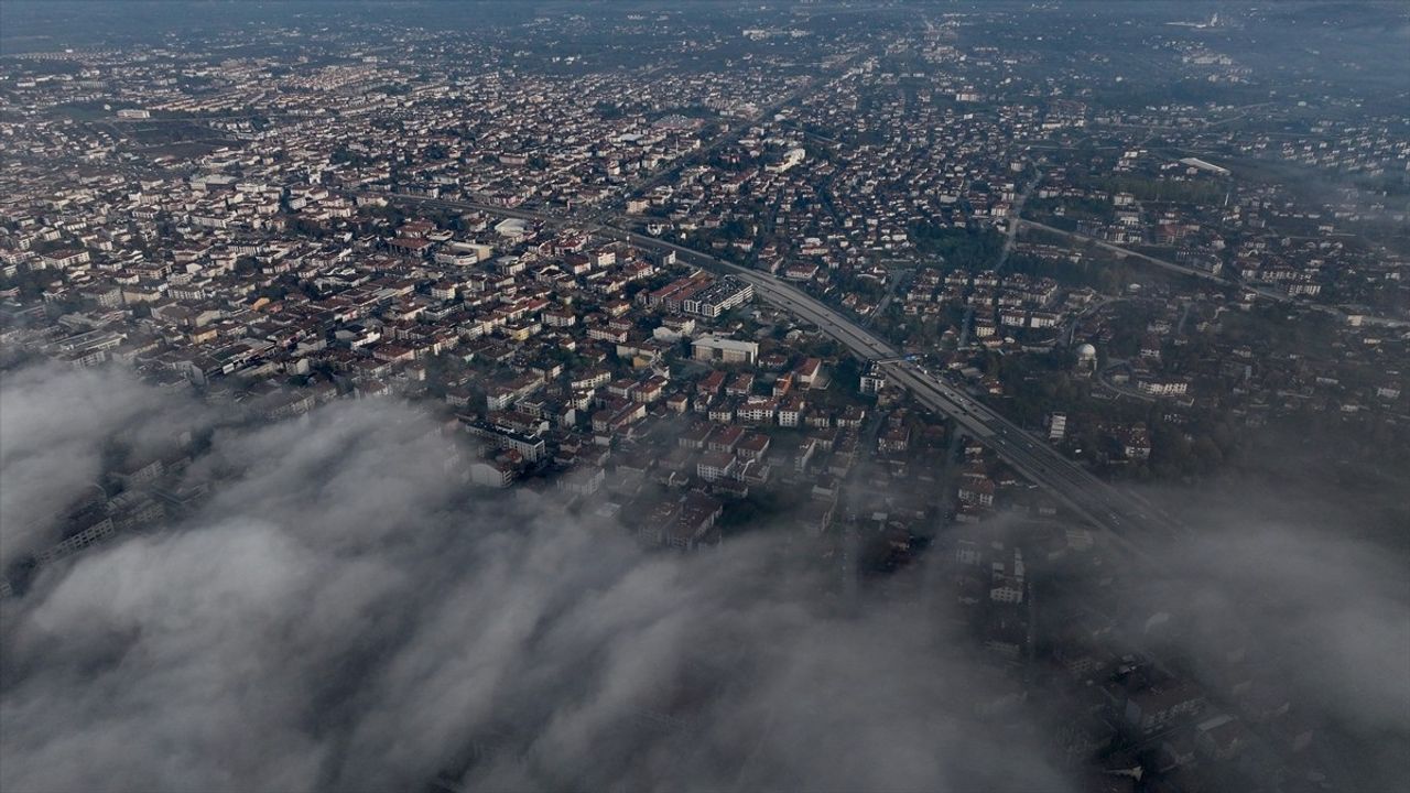 Bolu Dağı'nda Yoğun Sis Etkili Oluyor