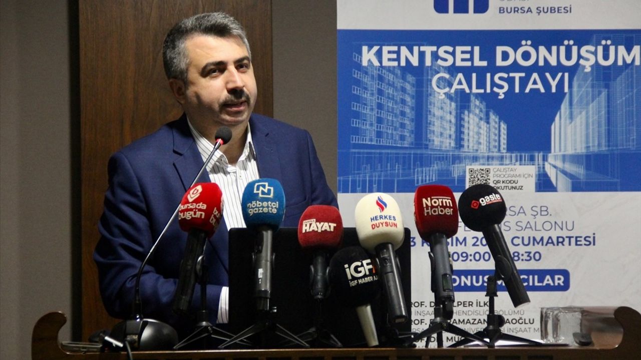 Bursa'da Kentsel Dönüşüm Çalıştayı Çalışmaları Başladı