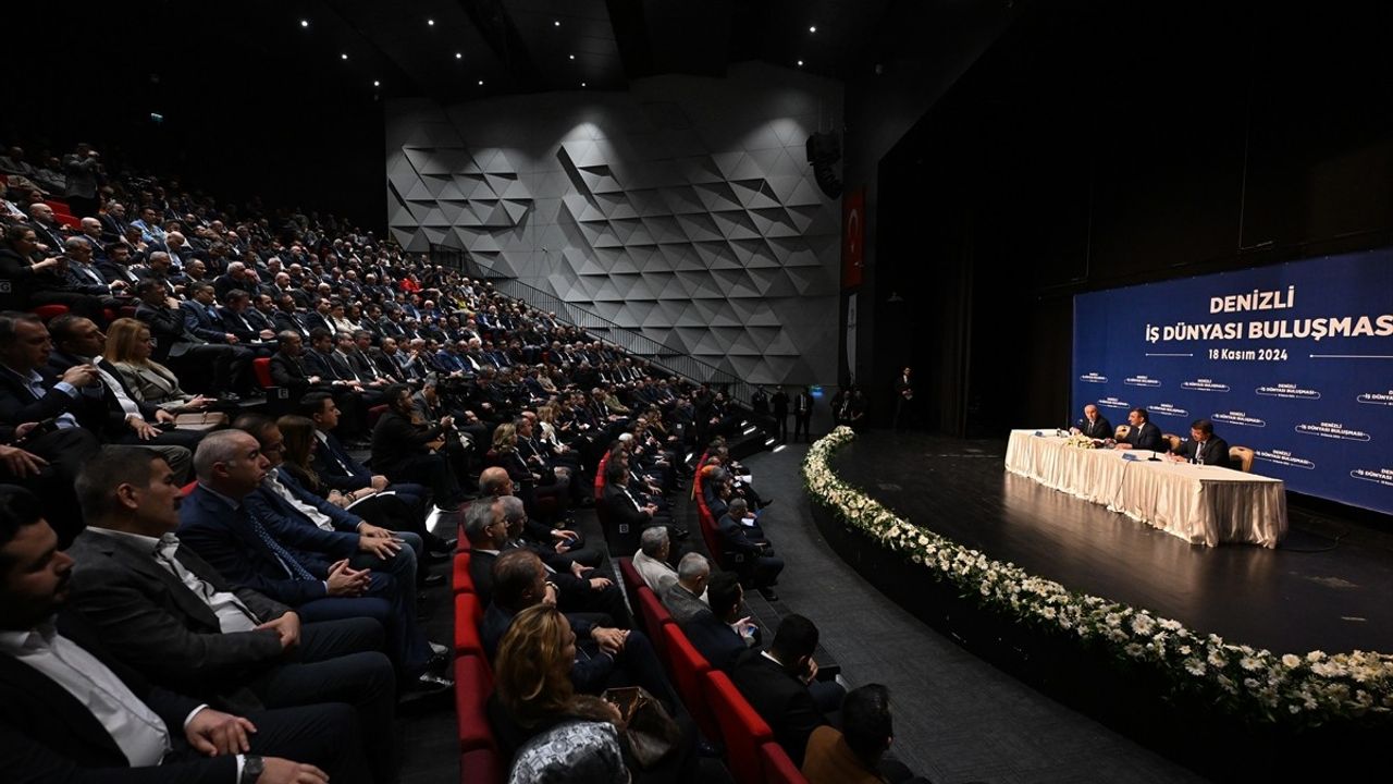 Cevdet Yılmaz'dan Denizli İş Dünyası Buluşması Açıklamaları