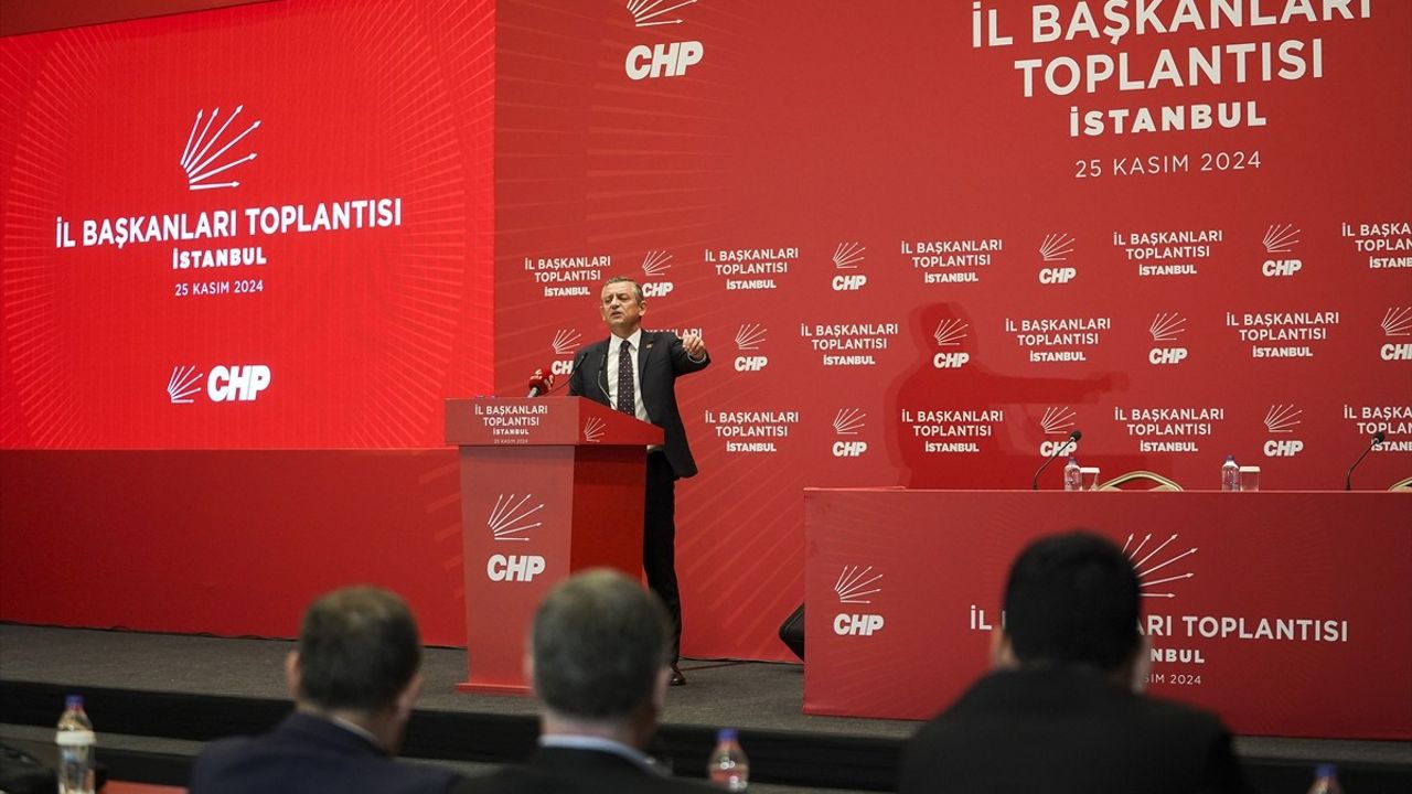 CHP Genel Başkanı Özgür Özel'den Önemli Açıklamalar