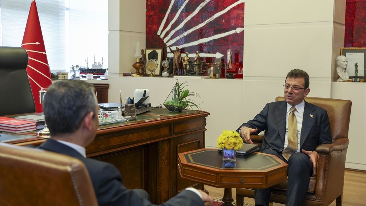 CHP Genel Başkanı Özgür Özel, İBB Başkanı Ekrem İmamoğlu'nu Ağırladı