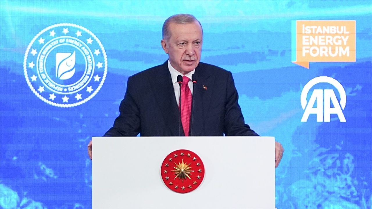 Cumhurbaşkanı Erdoğan İstanbul Energy Forum'da Enerji Politikalarını Açıkladı