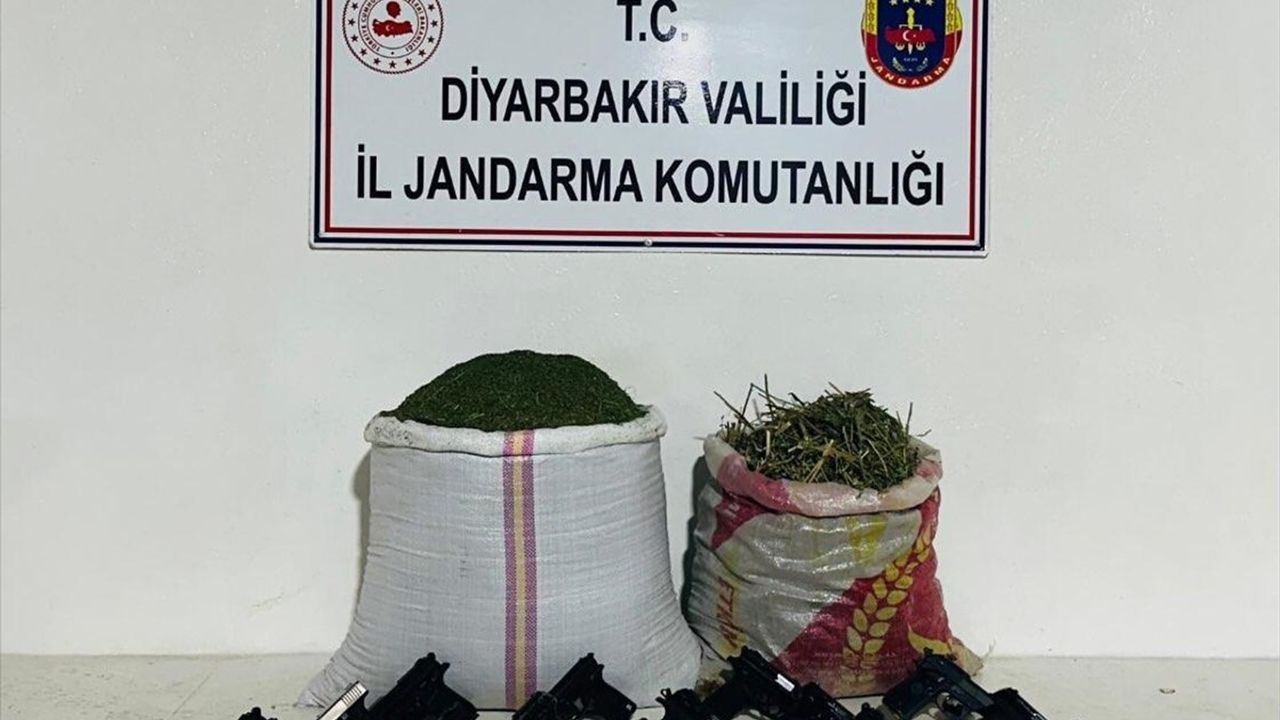 Diyarbakır'da Büyük Uyuşturucu ve Silah Operasyonu