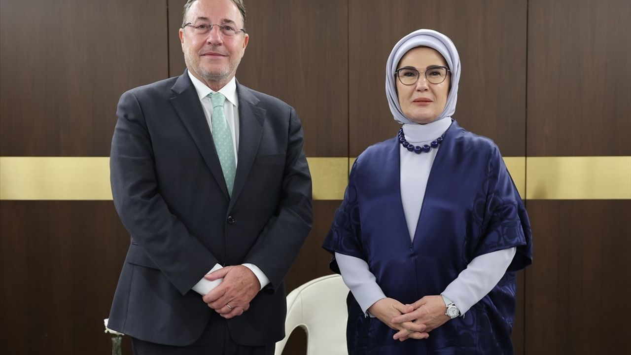 Emine Erdoğan ve Achim Steiner Arasında Sıfır Atık Görüşmesi