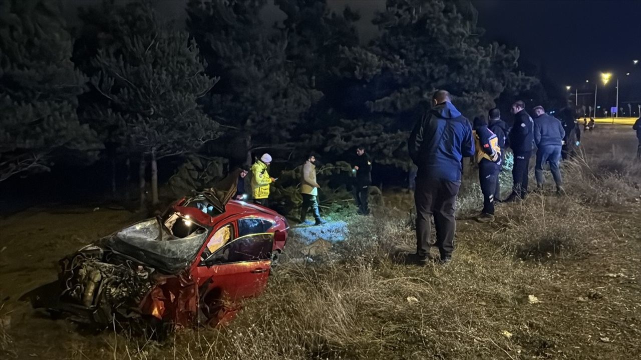 Erzurum'da Feci Trafik Kazası: 1 Ölü, 3 Yaralı