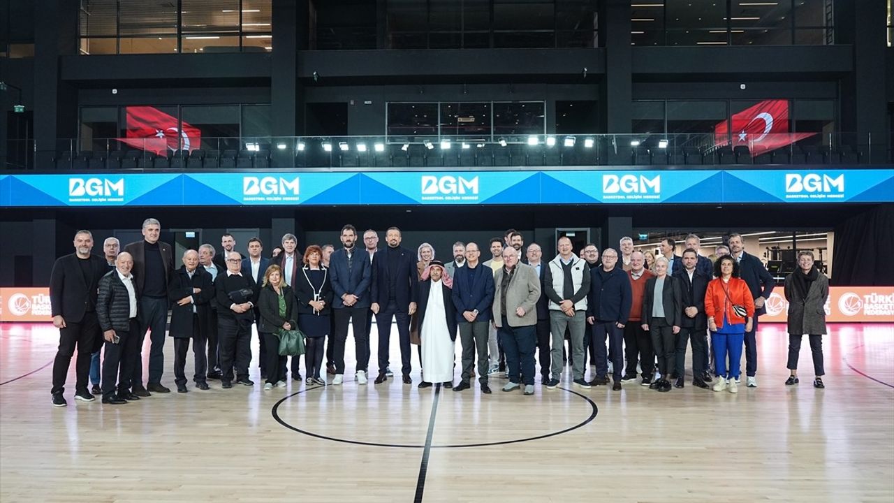 FIBA Heyeti Basketbol Gelişim Merkezi'ni İnceledi