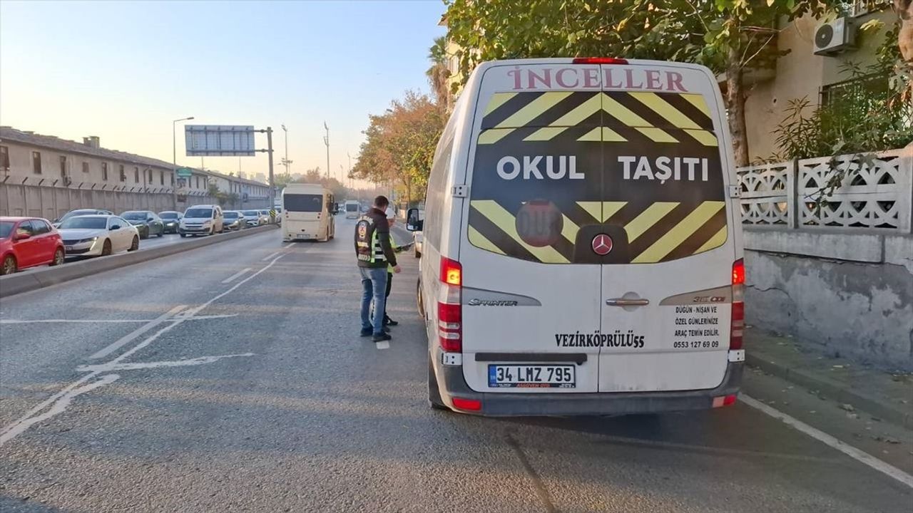 İstanbul'da Öğrenci Servislerine Yönelik Denetim Uygulamaları