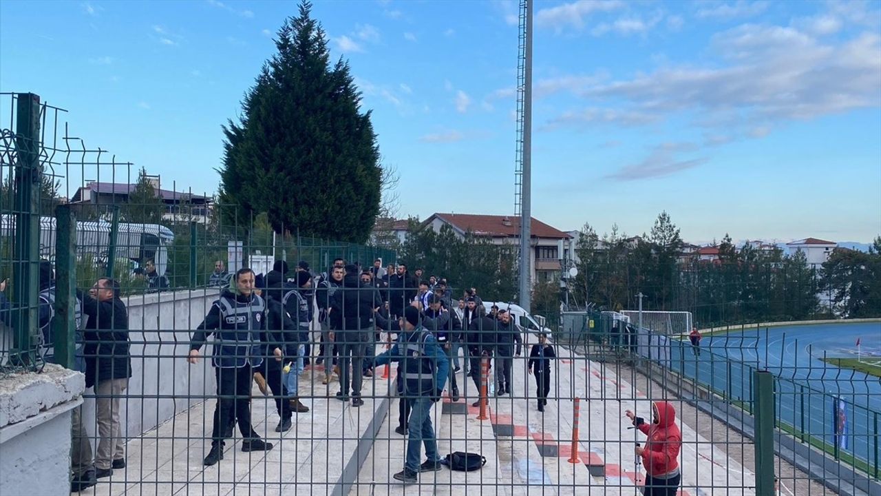 Karabük'te Amatör Futbol Maçında Gerginlik