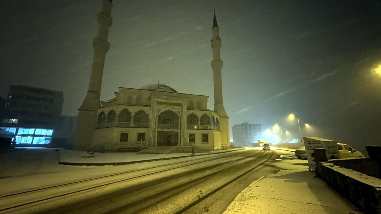 Kars ve Ardahan'da Kar Yağışı Hayatı Olumsuz Etkiledi