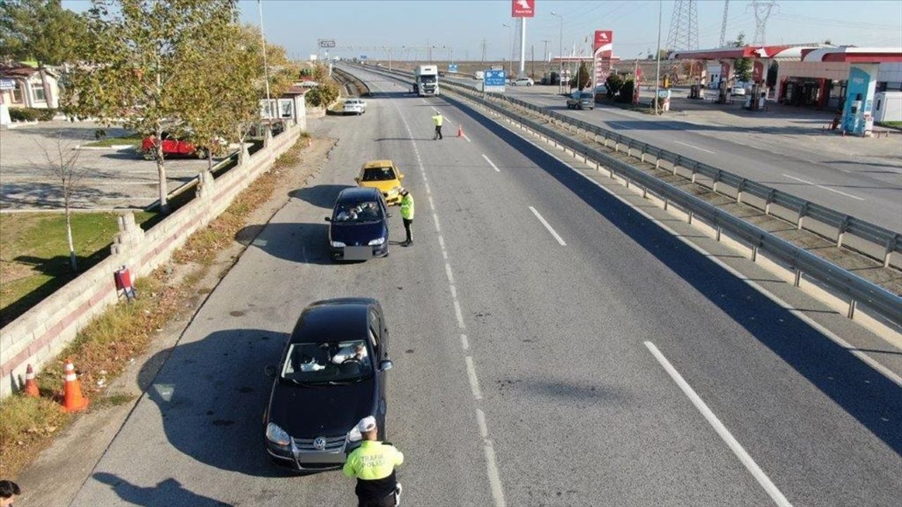 Kırklareli'nde Hız İhlaline Geçit Yok