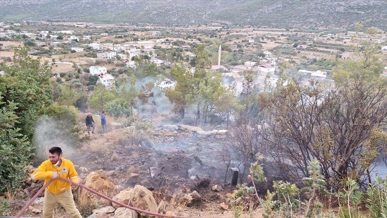 Mersin'de Orman Yangını Kontrol Altına Alındı