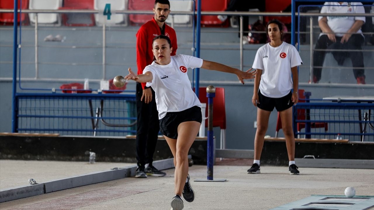 Mersin'deki Avrupa Kadınlar Volo Şampiyonası Devam Ediyor