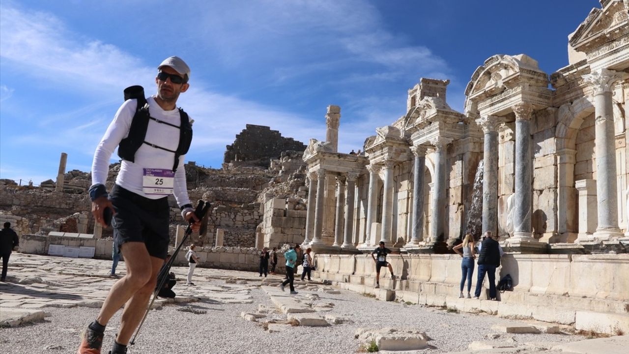 Sagalassos Antik Kenti'nde Heyecan Dolu 'Sky Ultra' Koşusu