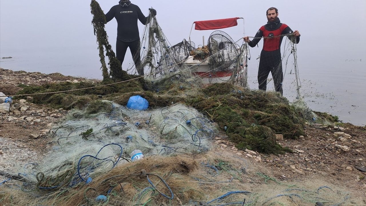 Sapanca Gölü, Hayalet Ağlardan Arındırılıyor