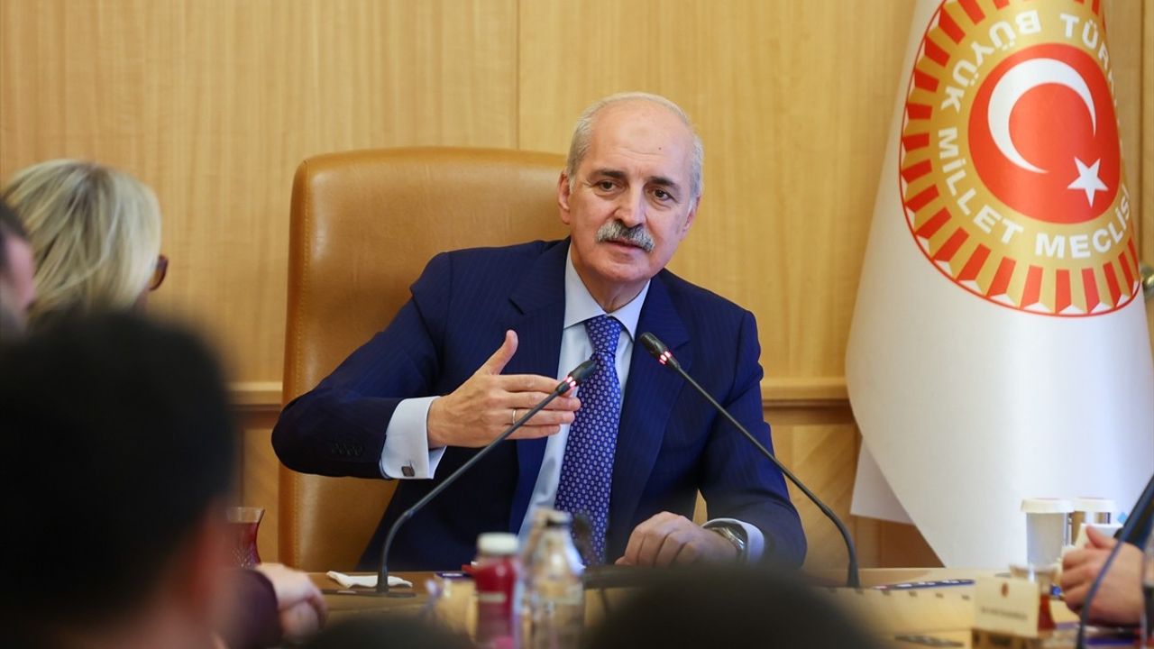 TBMM Başkanı Kurtulmuş, EGİAD Yönetim Kurulu'nu Ağırladı