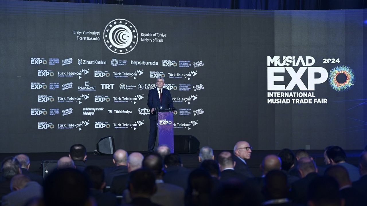 Ticaret Bakanı Bolat, MÜSİAD EXPO 2024'te Türkiye'nin İhracat Başarısını Değerlendirdi