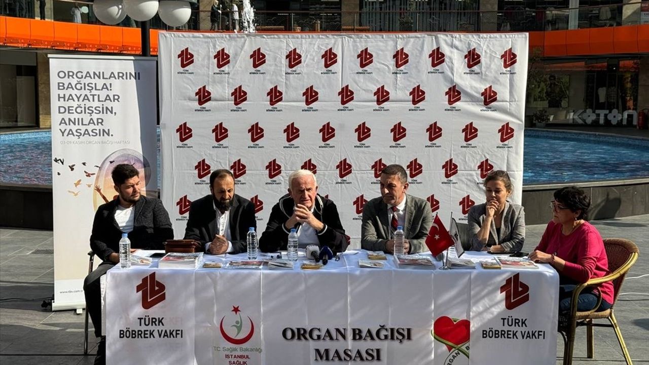 Türk Böbrek Vakfı Organ Bağışı Etkinliğiyle Farkındalık Yaratıyor