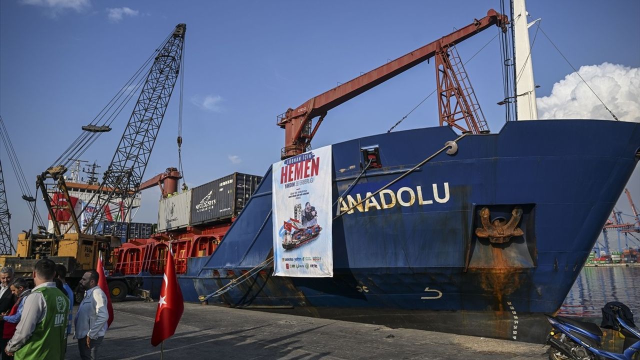 Türk Sivil Toplum Kuruluşlarından Lübnan'a Yardım Seferberliği