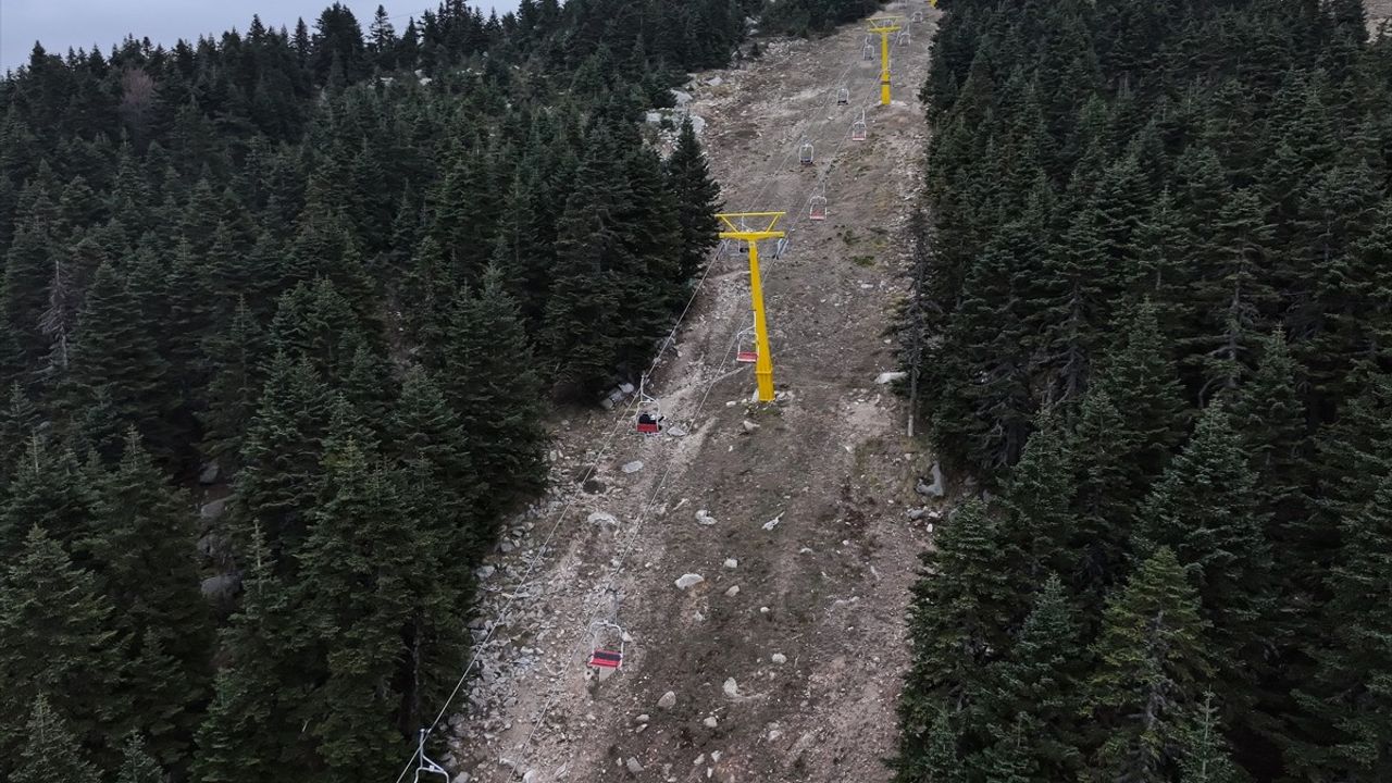 Uludağ'da Kayak Sezonu İçin Hazırlıklar Tamamlandı