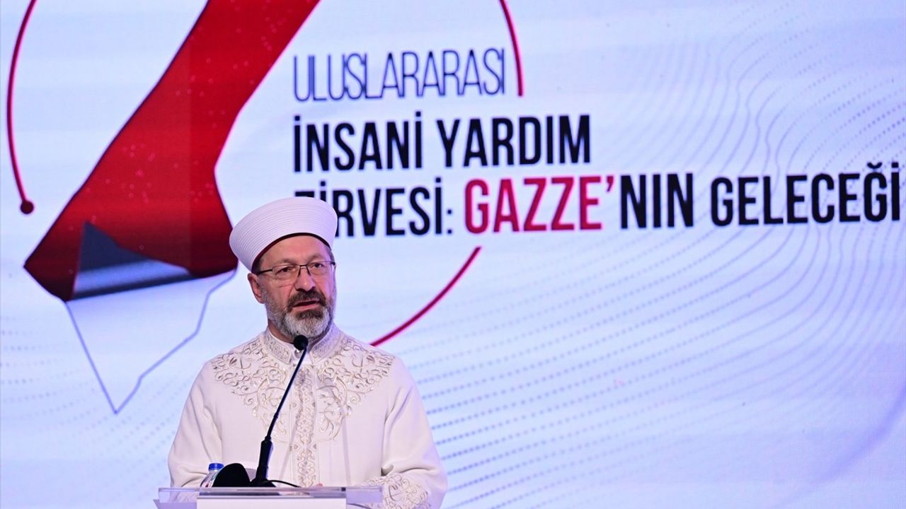 Uluslararası İnsani Yardım Zirvesi'nde Gazze İçin Çağrı