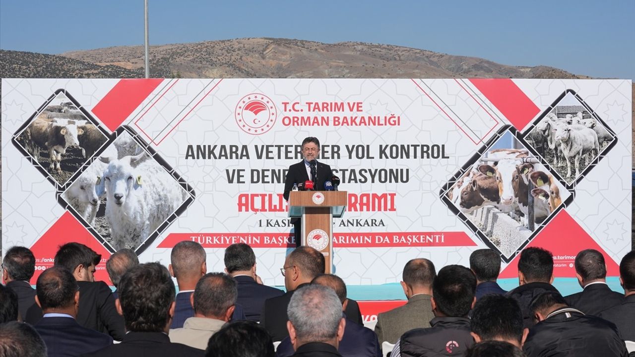 Veteriner Yol Kontrol ve Denetim İstasyonu Açılışı: Hayvan Hastalıklarında Düşüş