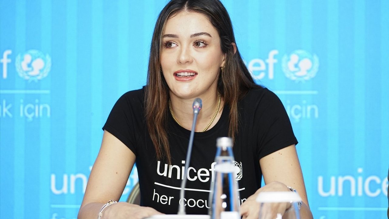 Zehra Güneş ve UNICEF'ten Çocuk Hakları İçin İş Birliği