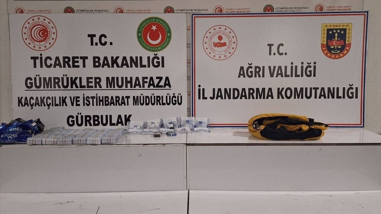 Ağrı'da Uyuşturucu Operasyonu: 1 Kilo 49 Gram Sentetik Madde Ele Geçirildi